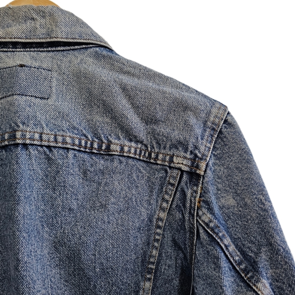 Levi's denim jean jacket vintage 80s - Picture 7 of 15